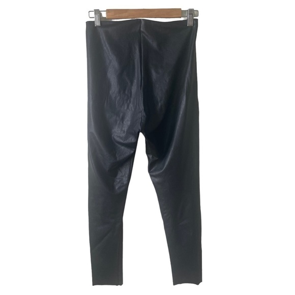 Commando Faux Leather Legging In Black Size Large Petite - Picture 4 of 10